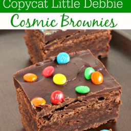 Copycat Little Debbie Cosmic Brownies