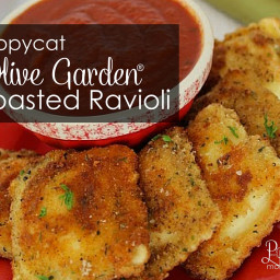 Copycat Olive Garden® Toasted Ravioli
