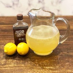 Copycat Panera Agave Lemonade {easy recipe with only 4 ingredients!}