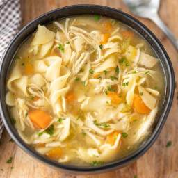 CopyCat Panera Bread Chicken Noodle Soup Recipe