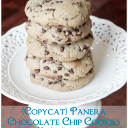 {Copycat} Panera Chewy Chocolate Chip Cookies