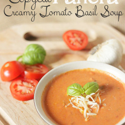 Copycat Panera Creamy Tomato Basil Soup Recipe