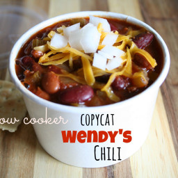 Copycat Wendy’s Chili Recipe