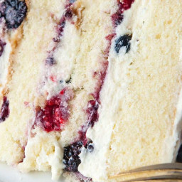 Copycat Whole Foods Berry Chantilly Cake