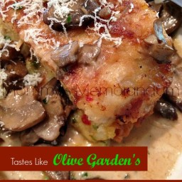 Copycat Olive Garden Stuffed Chicken Marsala Recipe
