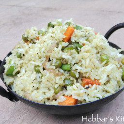 coriander rice with leftover rice