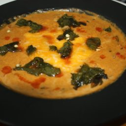 Corn and Roasted Poblano Soup