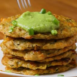 Corn And Zucchini Cakes Recipe by Tasty