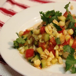 Corn and Zucchini Mexican Style Recipe
