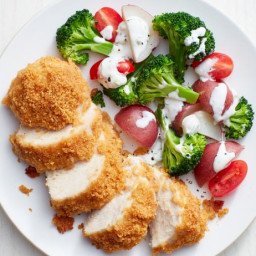 Corn Chip-Crusted Chicken