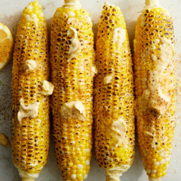 Corn on the Cob With Old Bay and Lemon