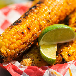 Corn with Chili Lime Butter Recipe | Grilling