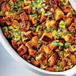 Cornbread Dressing with Sausage and Fennel Recipe