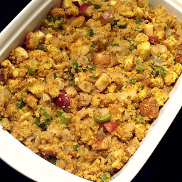 Cornbread Stuffing with Apples