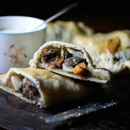 Corned Beef and Cabbage Pasty