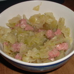 Corned Beef cabbage and Rice