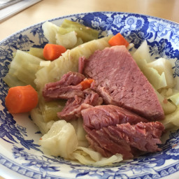 Corned Beef, Cabbage, Potatoes, Carrots