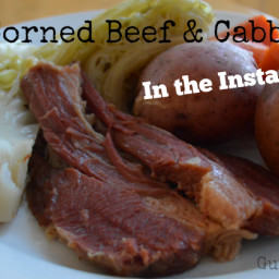 Corned Beef  and  Cabbage - In the InstantPot