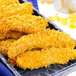 Cornflake Chicken Tenders (Oven Baked Recipe)