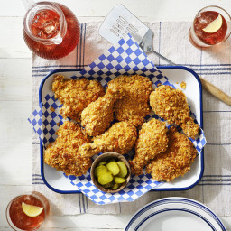 Cornflake-Crusted Baked Chicken