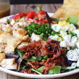 Cosi Cobb Salad with Sherry Shallot Vinaigrette (Copycat)