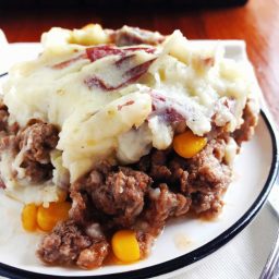 Country Meatloaf & Mashed Potatoes Casserole