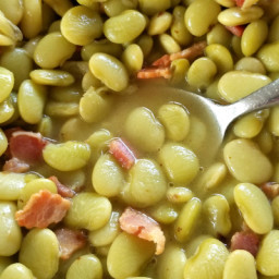 Country-Style Baby Lima Beans