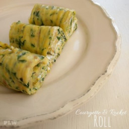 Courgette and Rocket Roll