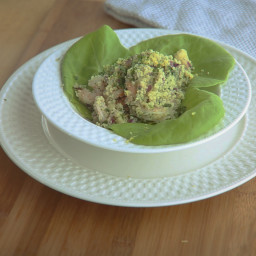 Couscous & Shrimp Salad with Garlic Dressing