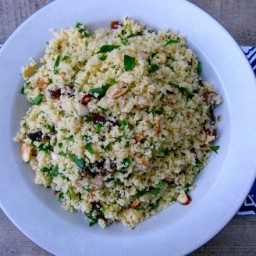 Couscous with Dried Apricots and Herbs