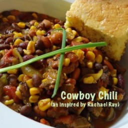 Cowboy Chili as Inspired by Rachel Ray