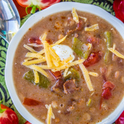 Cowboy Pinto Bean Soup (Slow Cooker)