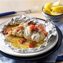 Crab & Shrimp Stuffed Sole