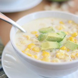 Crab and Corn Soup {Cookbook of the Month Recipe}