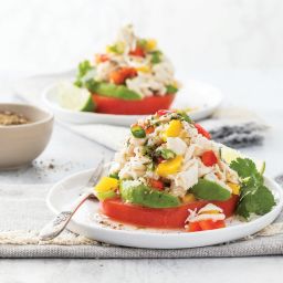 Crab and Creole Tomato Salad