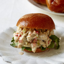 Crab Salad Sandwich with Old Bay Dressing