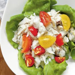 Crab Salad with Buttermilk Dressing