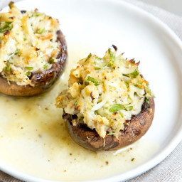 Crab-Stuffed Mushrooms Recipe