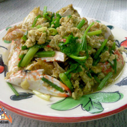 Cracked Crab Thai Curry, 'Bu Pad Pong Kari'