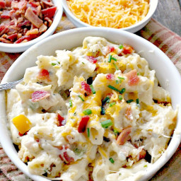 Cracked Out Bacon Macaroni and Cheese