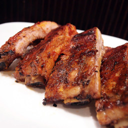 Pork Loin Ribs with Keto BBQ Sauce