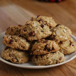 Cranberry Almond Cookies Recipe by Tasty