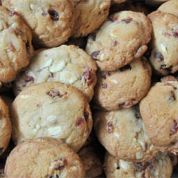 Cranberry and White Chocolate Cookies Recipe | Cook the Book