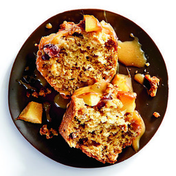 Cranberry-Apple Granola Muffins