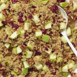 Cranberry Apple Pecan Quinoa Salad Recipe