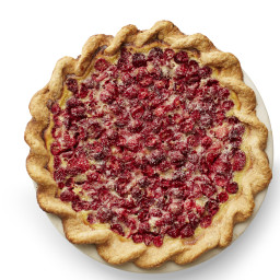 Cranberry Custard Pie