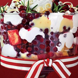 Cranberry Dreamsicle Trifle