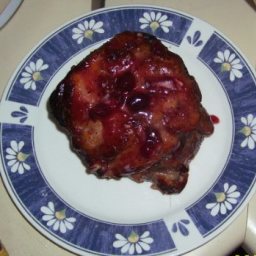 Cranberry-glazed Roast Pork