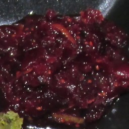 Cranberry Lime Relish