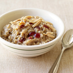 Cranberry-Maple Slow-Cooker Oatmeal